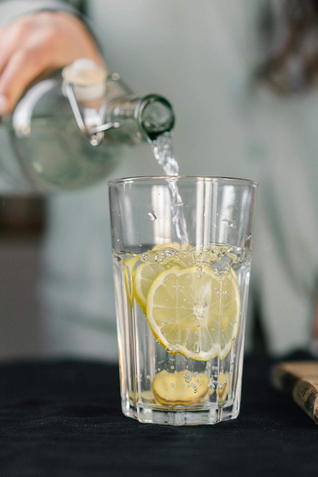 Glass of Lemon Water